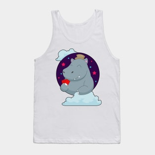 Hippo Poker Poker cards Tank Top